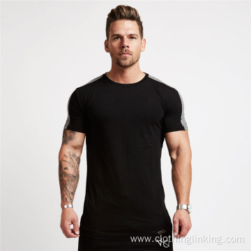 Men's Short Sleeve Muscle Workout Casual T shirts